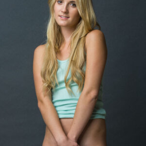 Semi nude color portrait of Sara Jaymes, © Craig Morey 2010