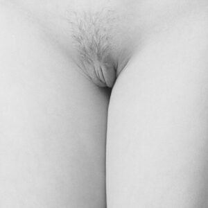 B&W photo, abstract explicit close-up of model Anne, © 1999 by Craig Morey