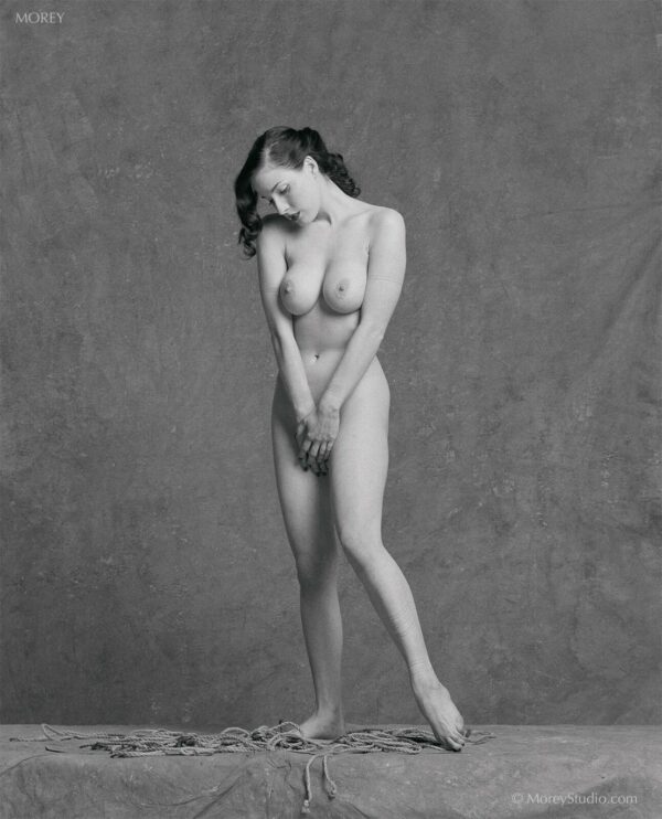 Dita-von-Teese-BW-Fine-Art-Nude-8170502-signed-85x11-photo-by-Craig-Morey-150357581942 Dita Von Teese nude studio photo, © Craig Morey 2001