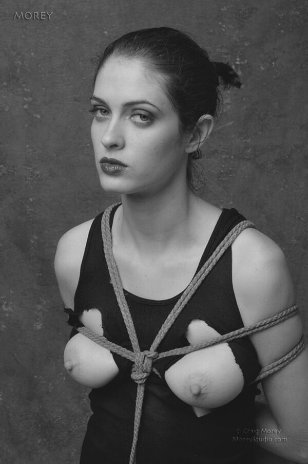 BW-Erotic-Art-Bondage-85x11-signed-print-by-Craig-Morey-Helena-WL-00012BW-162653116915