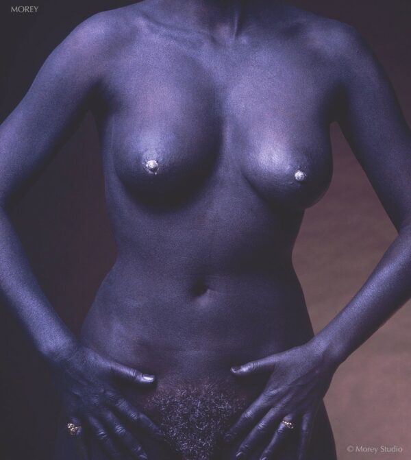 Fine-Art-Nude-hand-signed-85x11-photo-by-Craig-Morey-DA-NudeBlueSilver-11-160380073348