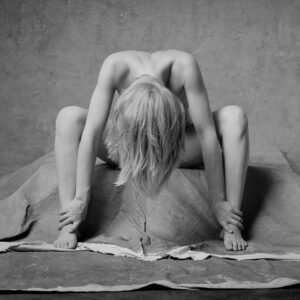 Nude model Zia b&w photo by Craig Morey