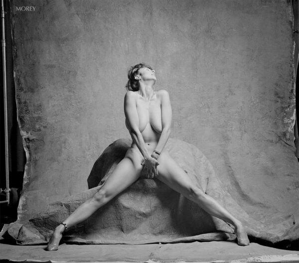 Fine-Art-Nude-Natalie-X207-Black-White-signed-85x11-photo-by-Craig-Morey-161313700889